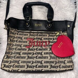 Juicy Couture Heart Satchel NWT Fall in love with Popout Heart satchel handbag